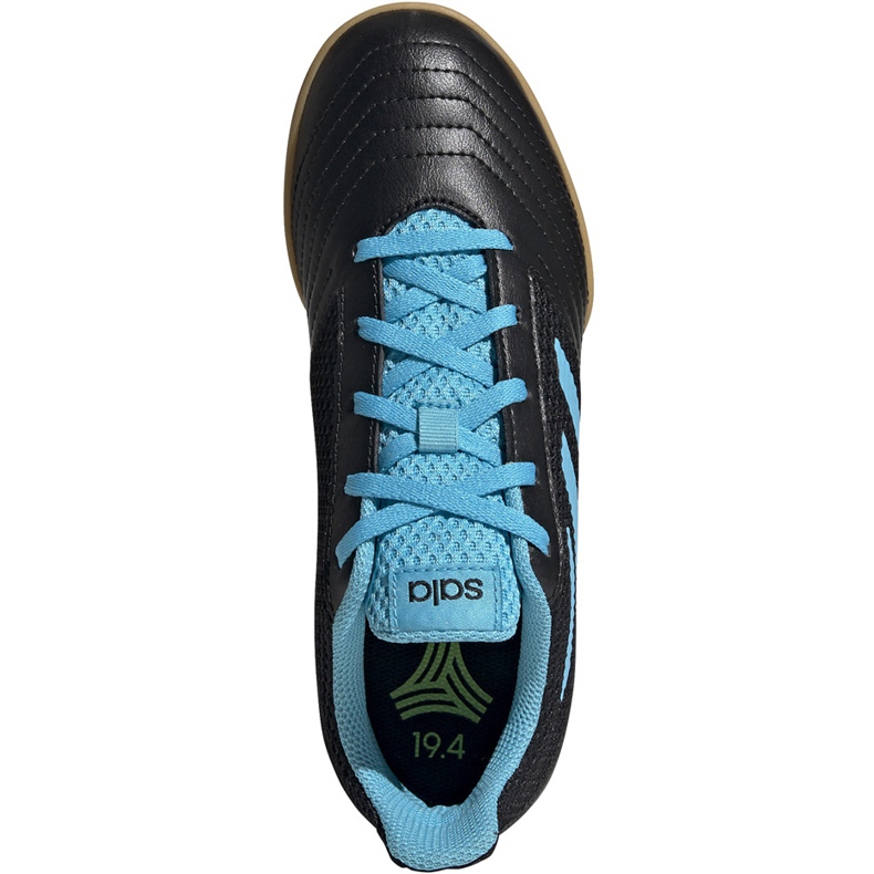 Kopačky Adidas Predator 19.4 In Sala Junior černé a modré G25830 černý černý 1