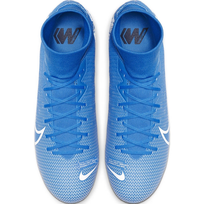 Kopačky Nike Mercurial Superfly 7 Academy FG / MG AT7946 414 vícebarevný modrý 1