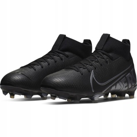 Kopačky Nike Mercurial Superfly 7 Academy FG / MG Junior AT8120 001 černá černá 3