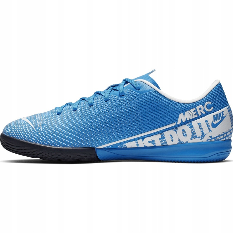 Kopačky Nike Mercurial Vapor 13 Academy Ic Junior AT8137 414 modrý modrý 1