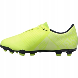 Kopačky Nike Phantom Venom Club Fg Junior AO0396 717 žlutá žlutá 1