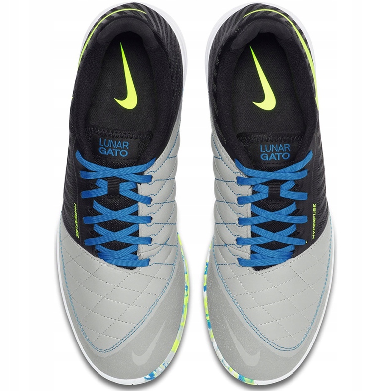 Kopačky Nike LunarGato Ii 580456 070 modrý černý 1