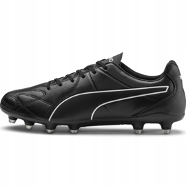 Kopačky Puma King Hero Fg černé a bílé 105609 01 černý černý 1