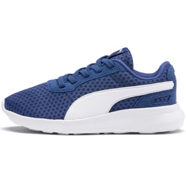 Dětská obuv Puma St Activate Ac Ps modrá 369070 08 bílý modrý 1