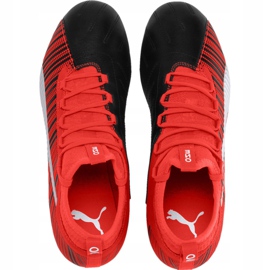 Kopačky Puma One 5.3 Fg Ag červeno-černé 105604 01 vícebarevný červený 2