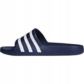 Pantofle Adidas Adilette Aqua navy F35542 bílý námořnická modř 2