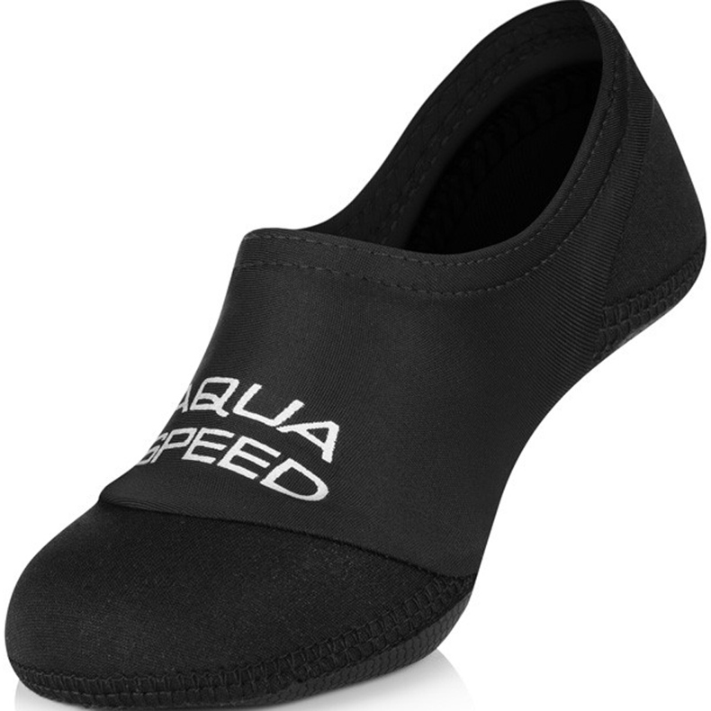 Plavecké ponožky Aqua-speed Neo, černý sloupeček 07 černá 1