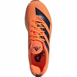 Dámské běžecké boty adidas Adizero Xc Sprint W oranžové F35763 pomerančový 1