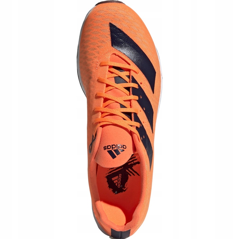 Dámské běžecké boty adidas Adizero Xc Sprint W oranžové F35763 pomerančový 1