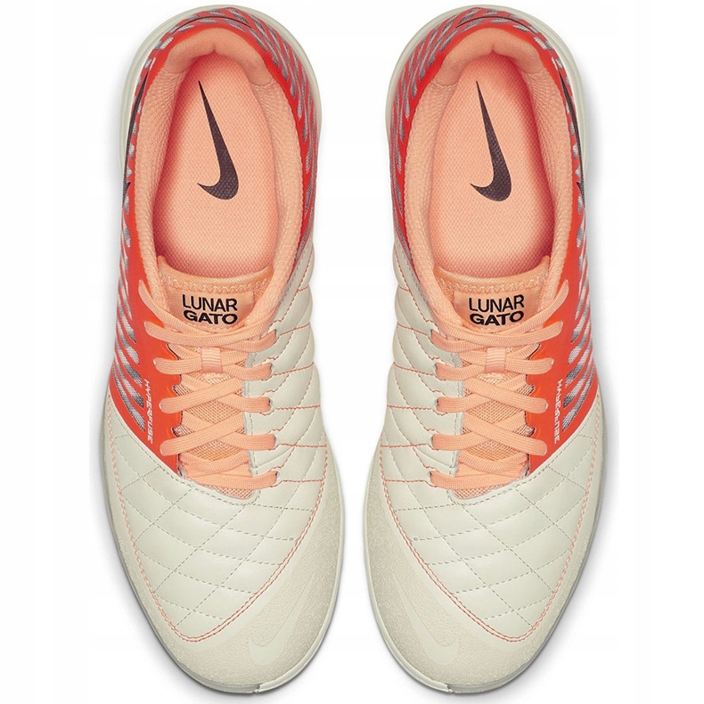 Kopačky Nike LunarGato Ii 580456 128 černý pomerančový 1