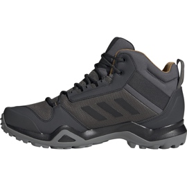 Pánské boty Adidas Terrex AX3 Mid Gtx šedé BC0468 černý šedá 1