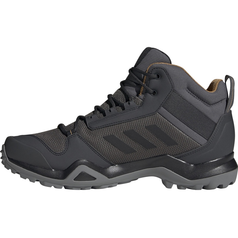 Pánské boty Adidas Terrex AX3 Mid Gtx šedé BC0468 černá šedá 1