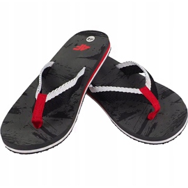 Pánské pantofle 4F H4L19 KLM002 90A vícebarevné celoplošné černá vícebarevný 1