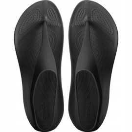 Dámské sandály Crocs Serena Flip W černé 205 468 060 černý 1