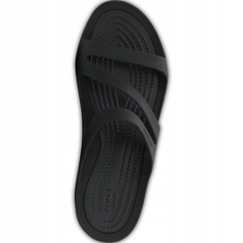 Dámské pantofle Crocs Swiftwater Sandal W černé 203998060 černá 2