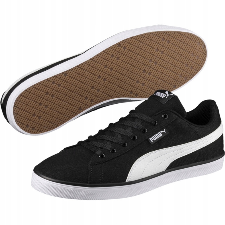 Pánské boty Puma Urban Plus Cv černé 366414 02 bílý černý 1