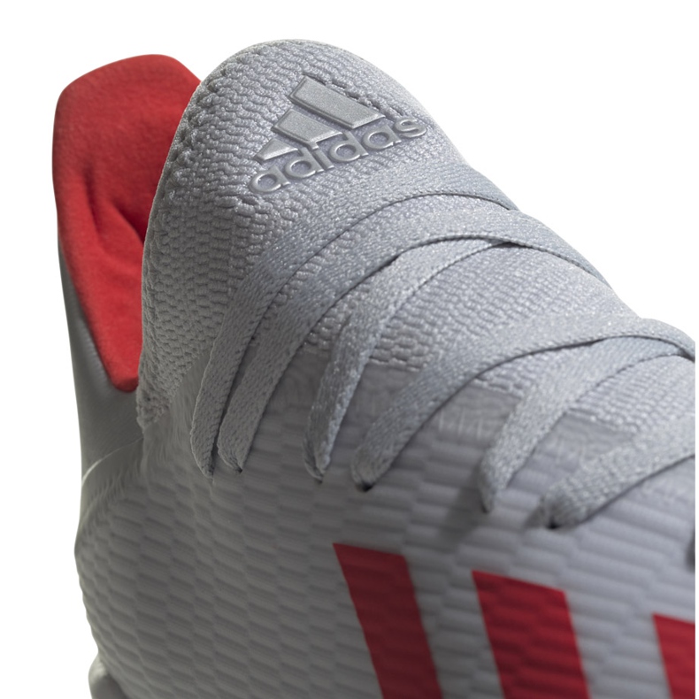 Kopačky adidas X 19.3 Tf stříbrné F35374 vícebarevný šedá 1