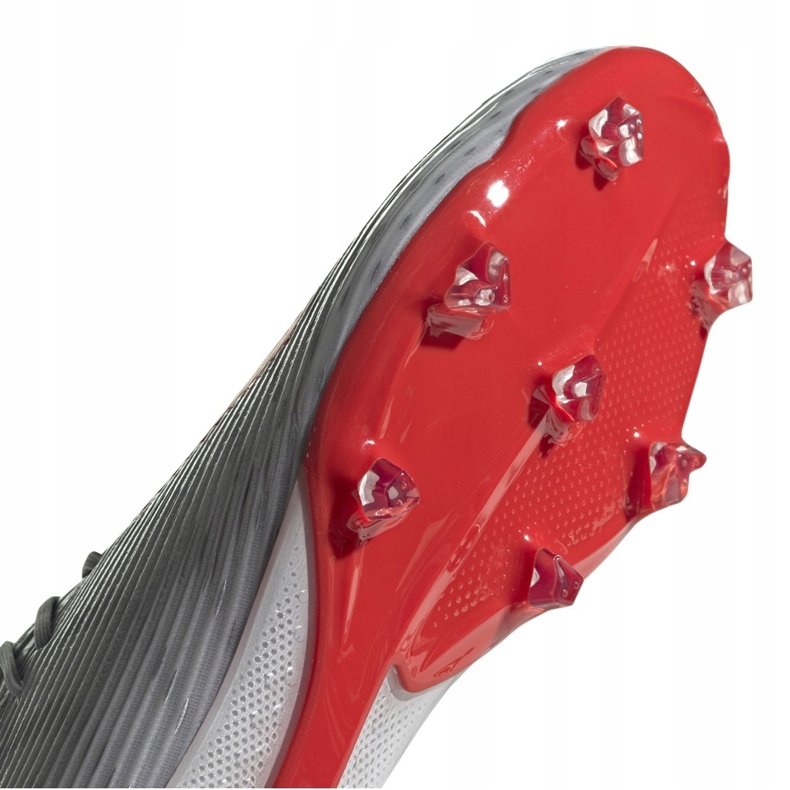 Kopačky adidas X 19.2 Fg stříbrné F35386 šedá šedá 1