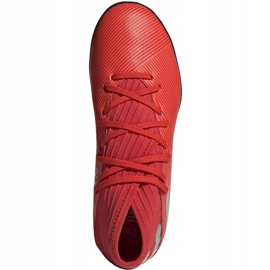 Kopačky Adidas Nemeziz 19.3 Tf Jr červené F99941 1