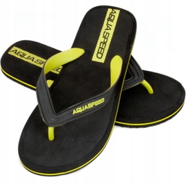 Pánské kulečníkové pantofle Aqua-speed Faro sloupec 38 černá 1