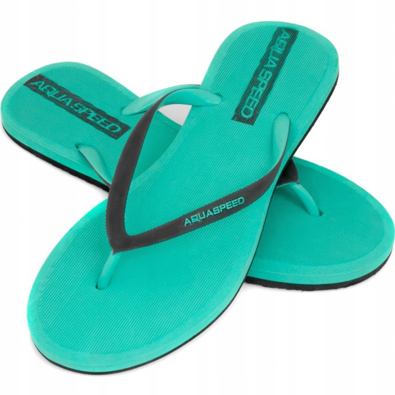 Dámské bazénové pantofle Aqua-speed Janov col.01 modrý 1