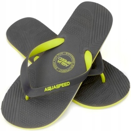 Pánské bazénové pantofle Aqua-Speed ​​Palermo col.38 šedá 1