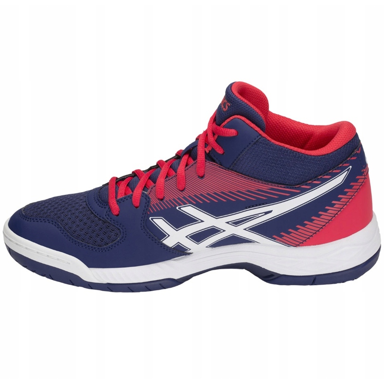 Pánská volejbalová obuv Asics Gel-Task Mt B703Y-400 bílá, červená, tmavě modrá námořnická modř 1