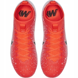 Kopačky Nike Mercurial Superfly 6 Academy Mg Jr AH7337 801 vícebarevný červený 1