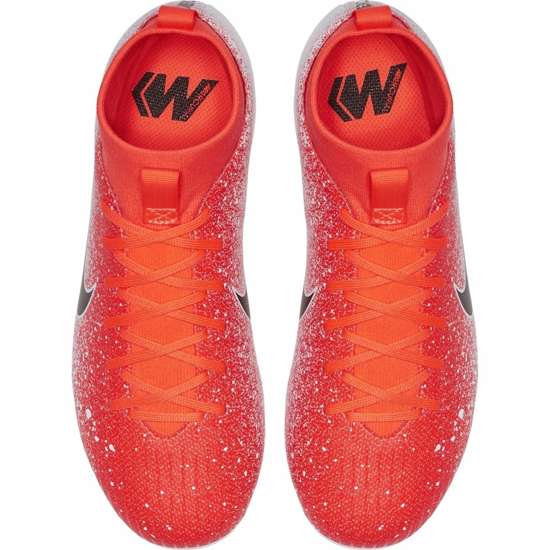 Kopačky Nike Mercurial Superfly 6 Academy Mg Jr AH7337 801 vícebarevný červené 1