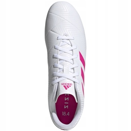 Kopačky Adidas Nemeziz 18.4 FxG D97990 vícebarevný bílý 1