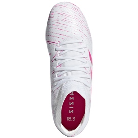 Kopačky Adidas Nemeziz 18.3 Fg Jr CM8506 vícebarevný bílý 1