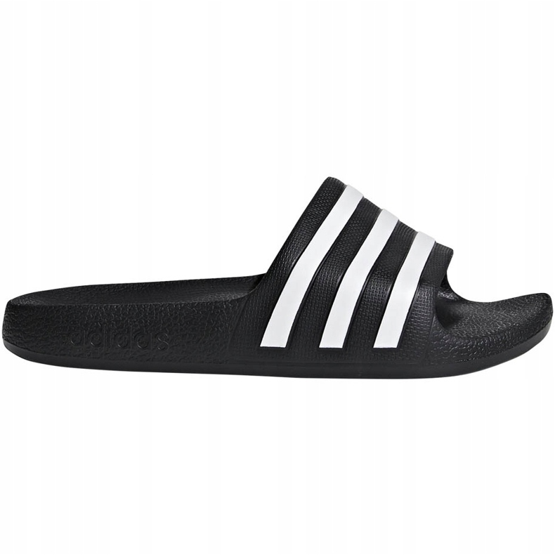Adidas Adilette Aqua K černé pantofle pro děti F35556 černý 2