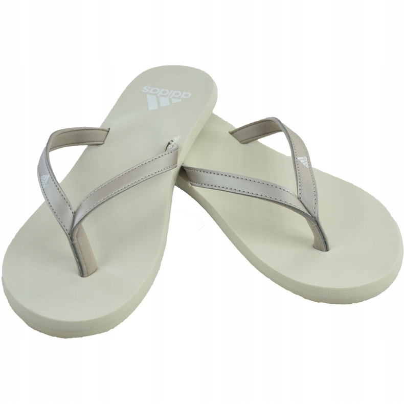 Dámské pantofle Adidas Eezay Flip Flop bílé F35034 šedá 1