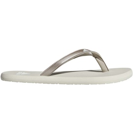 Dámské pantofle Adidas Eezay Flip Flop bílé F35034 šedá 2