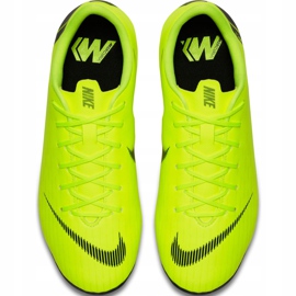 Kopačky Nike Mercurial Vapor 12 Academy Mg Jr AH7347 701 vícebarevný žluť 1