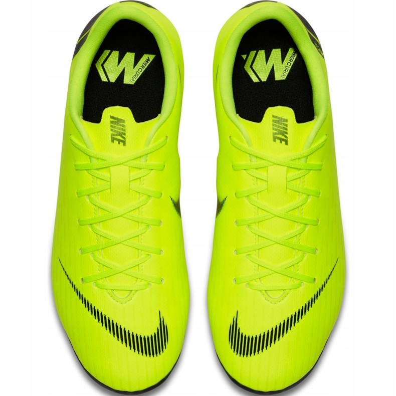 Kopačky Nike Mercurial Vapor 12 Academy Mg Jr AH7347 701 vícebarevný žluť 1
