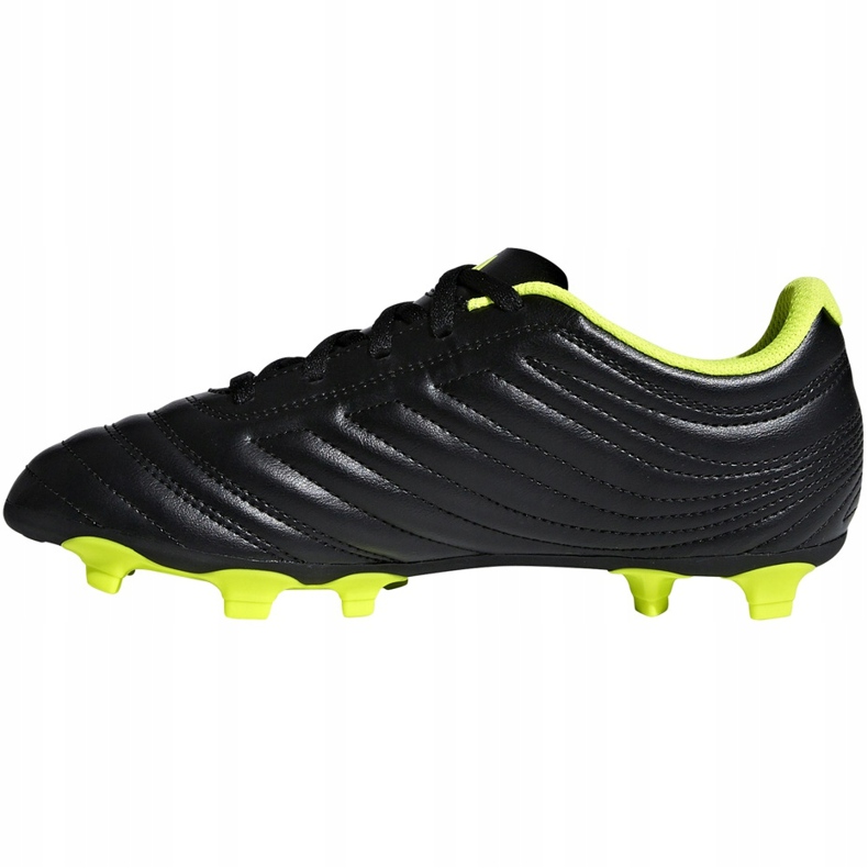 Kopačky Adidas Copa 19.4 Fg Jr černé žluté D98088 vícebarevný černý 1