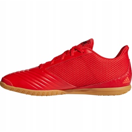 Kopačky adidas Predator 19.4 In Sala red D97976 vícebarevný červený 1