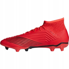 Kopačky Adidas Predator 19.2 Fg D97940 vícebarevný červený 1