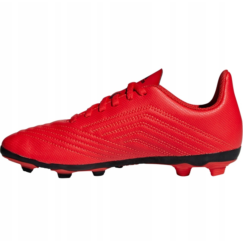 Kopačky Adidas Predator 19.4 FxG Jr CM8541 vícebarevný červený 1