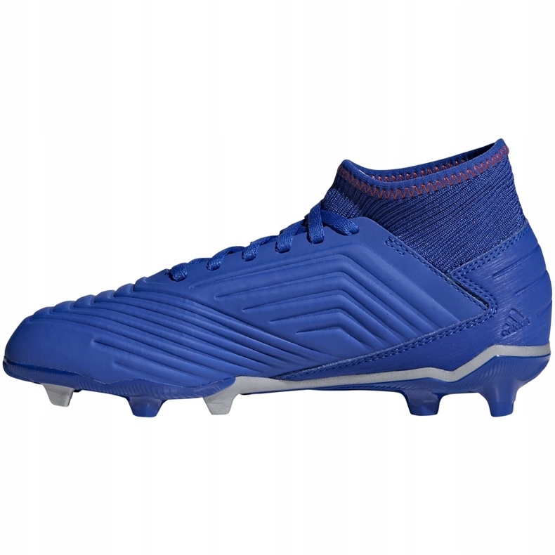 Kopačky adidas Predator 19.3 Fg Jr blue CM8533 vícebarevný modrý 1