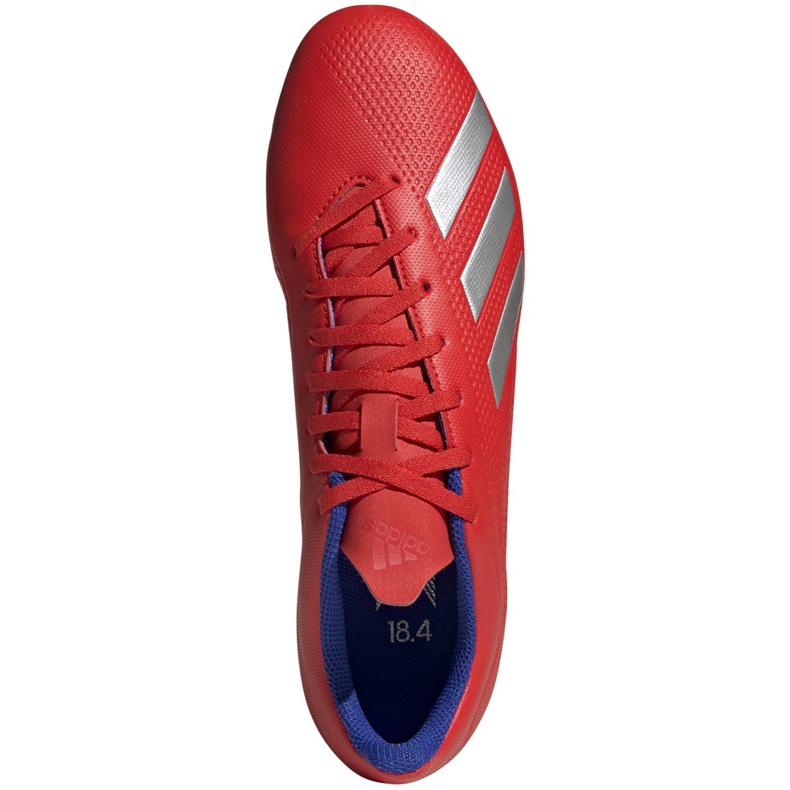 Kopačky Adidas X 18.4 Fg červené BB9376 vícebarevný červený 1