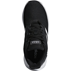 Dětské boty Adidas Duramo 9 K černé a bílé BB7061 bílý černý 1