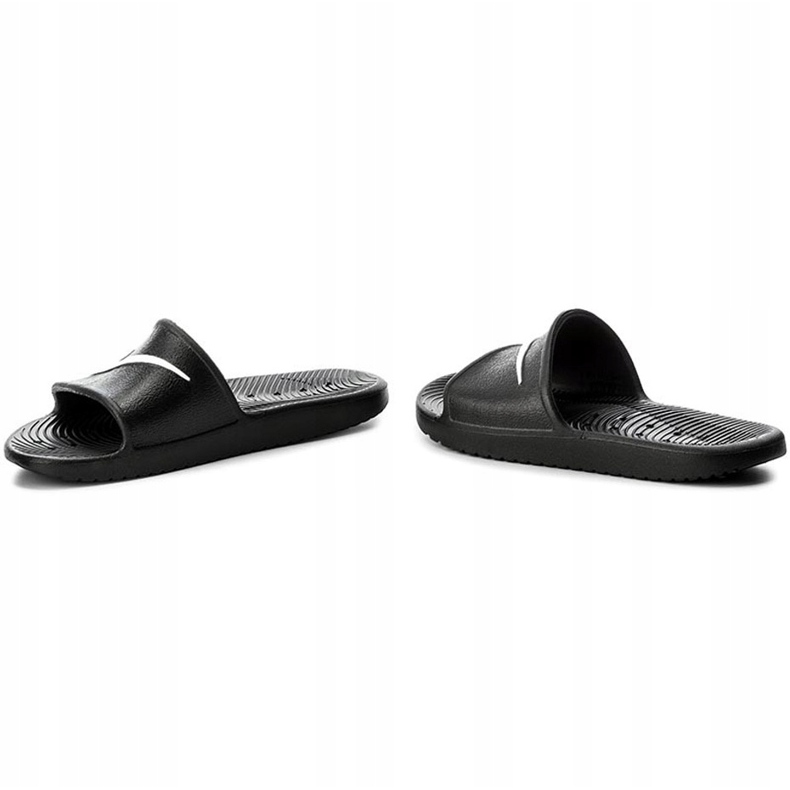 Dámské černé pantofle Nike Kawa Shower 832655 001 černý 2