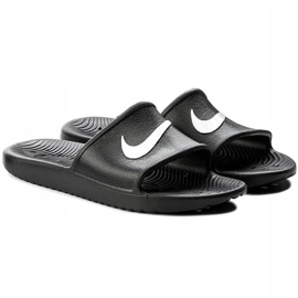 Dámské černé pantofle Nike Kawa Shower 832655 001 černý 1