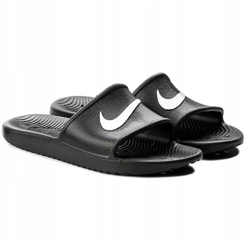 Dámské černé pantofle Nike Kawa Shower 832655 001 černý 1