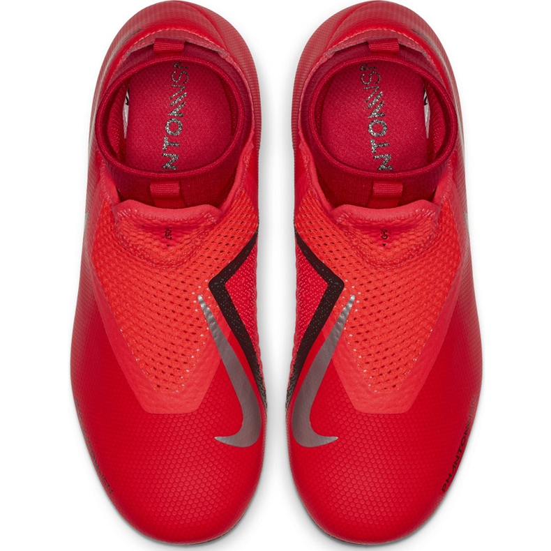 Kopačky Nike Phantom Vsn Academy Df FG / MG Jr AO3287 600 červený červený 1