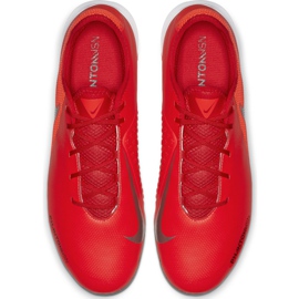 Fotbalové boty Nike Phantom Vsn Academy Ic AO3225 600 červený červený 1