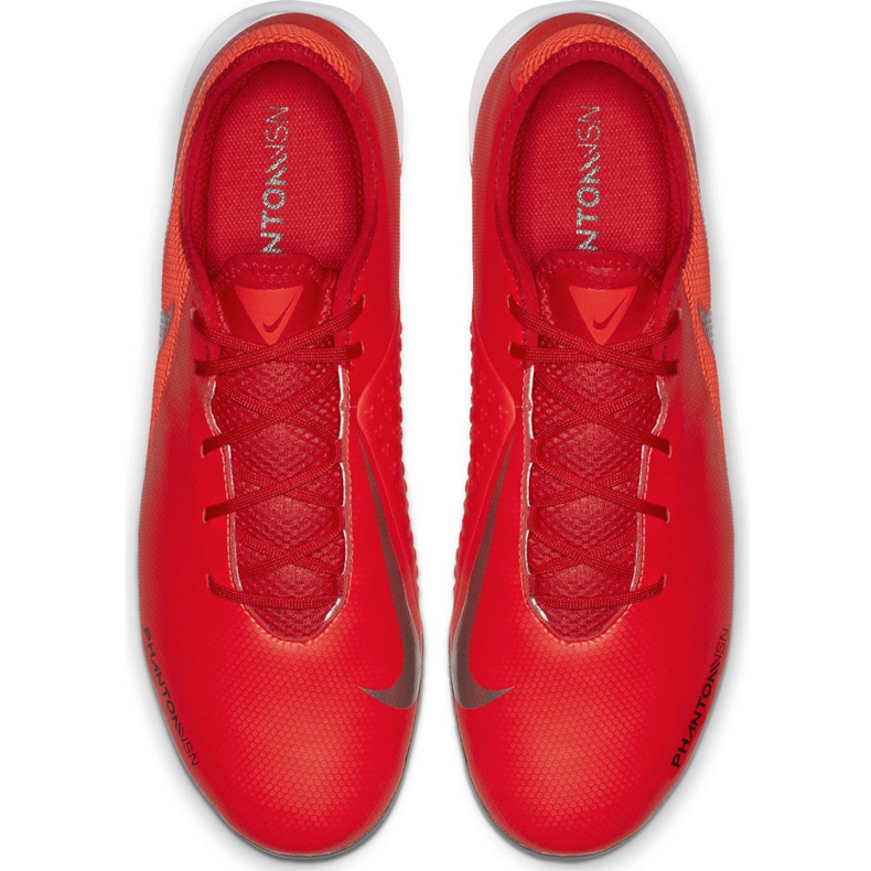 Fotbalové boty Nike Phantom Vsn Academy Ic AO3225 600 červený červený 1