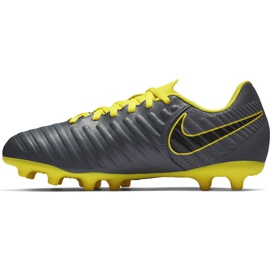 Kopačky Nike Tiempo Legend 7 Club Mg Jr AO2300 070 černý šedá 1